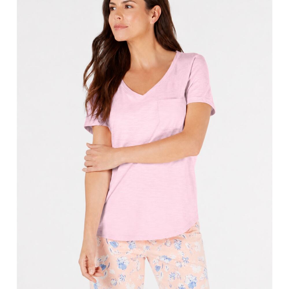 Charter Club Women S Knit Pajama Top Barely Pink S